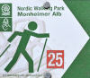 Wanderwegweiser Buchdorf - Nordic Walking 25