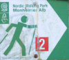 Wanderschild Wemding - Nordic Walking 2